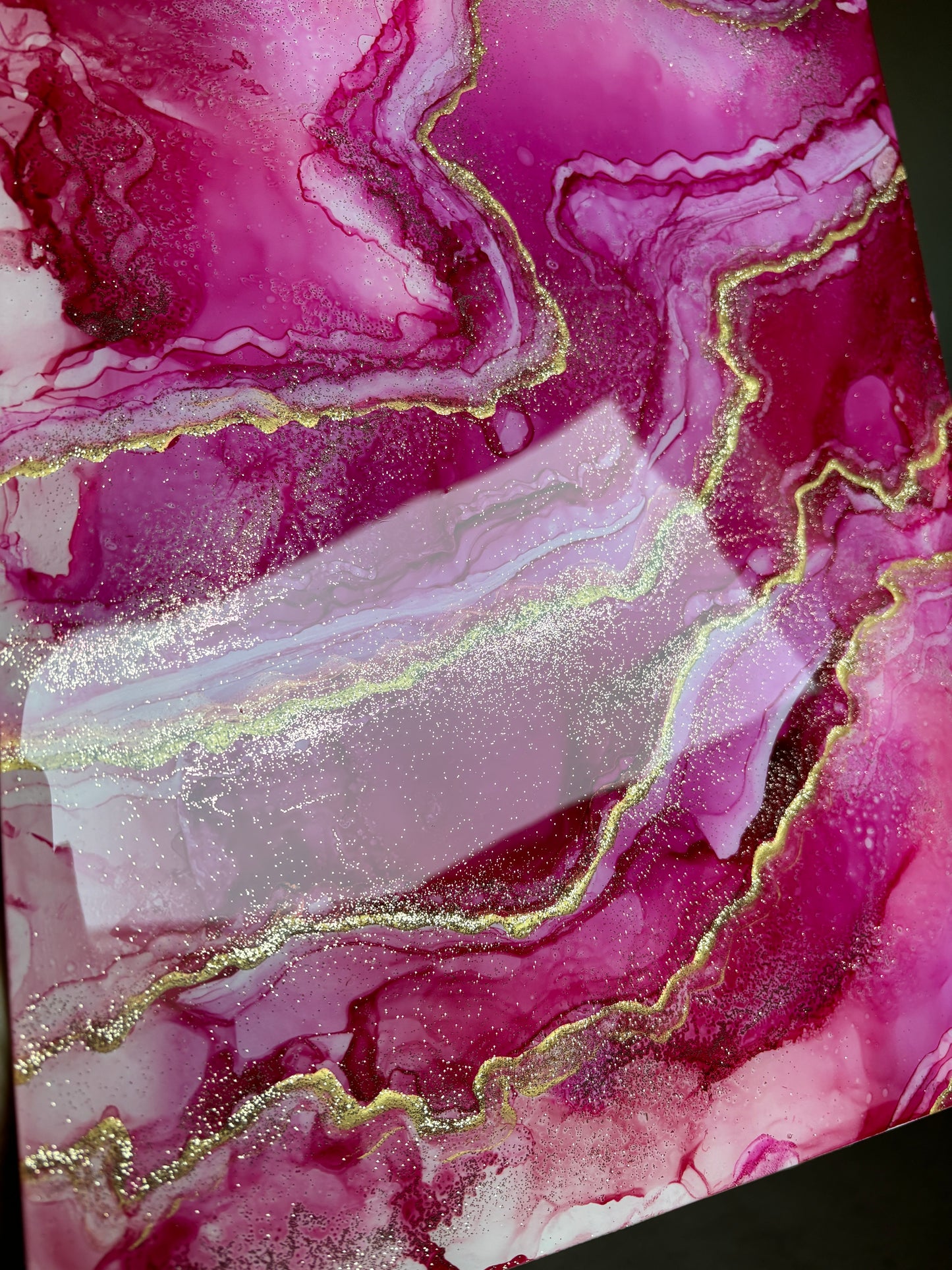 Pink agate