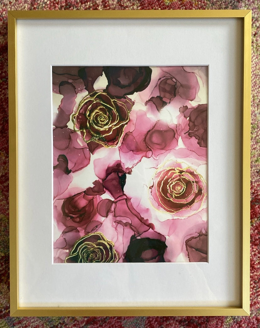 Angelic aura print