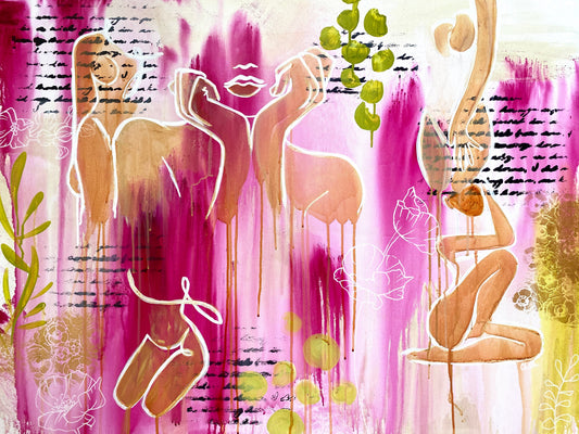 Passionate feelings print